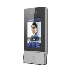 Videoportero IP 2 Megapixel / Llamada y Apertura Remota desde App Hik-Connect / Reconocimiento Facial / Panel touch 4.3"