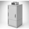Gabinete ProTek Doble Bisagra / Puerta Sólida con AC / 36x24x28 in (922x600x710 mm) / Acero Pintado RAL 7035 / NEMA 4 4X