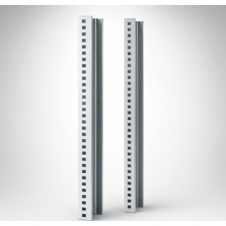Ángulos de Rack ProTek / 19 UR / Agujeros Cuadrados / 33.25 in (845 mm) / Acero Dulce Galvanizado / Compatible Gabinetes