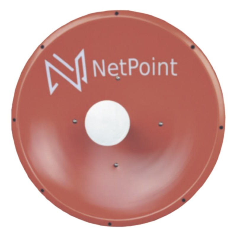 Antena altamente Direccional / 4 ft / 4.9-6.4 GHz / Diseñada para ambientes salinos / Ganancia 37 dBi / SLANT de 45 ° y 
