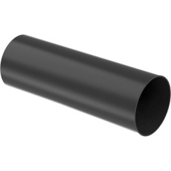 Tubo termo retráctil de pared delgada Dry-shrink, color negro, 1.2 mts.