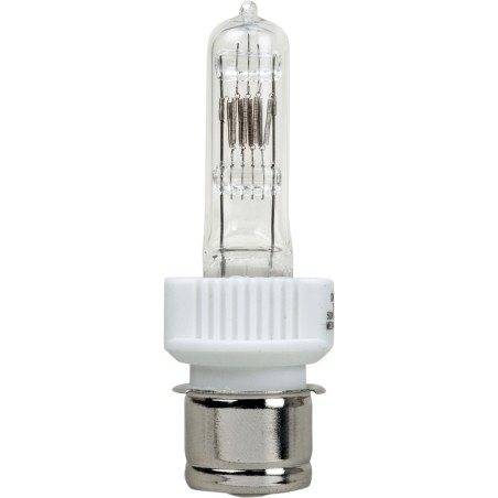 Lámpara Halógena de Cuarzo / 500W / 120V / 3,861,000 Candela / Haz 3.0° x 5.4° / Base Prefoco Medio / Vida 500 Horas