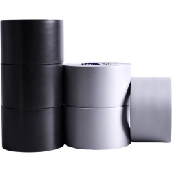 Cinta Adhesiva de PVC para Tuberías / Adhesivo de Caucho Natural / Espesor 0.23–0.25 mm / Ancho 50.8 mm / 30.45 m de Lar