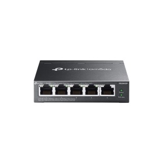 Switch Gestionado 5 Puertos Gigabit / 4 Puertos PoE+ 802.3at/af / 65W Power Budget / Gestión Cloud Omada SDN / Sin Venti