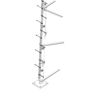 Escalerilla Tipo Perno para Torre TRY-ST-140-S310