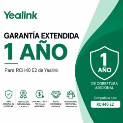 Garantía Extendida de 1 Año para Switch PoE RCH40-E2 de Yealink