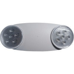 Luminaria de Emergencia LED/ Doble Cabezal Ajustable / 120-277V Dual Voltage / 90 Minutos Autonomía / 230-430 Lúmenes / 