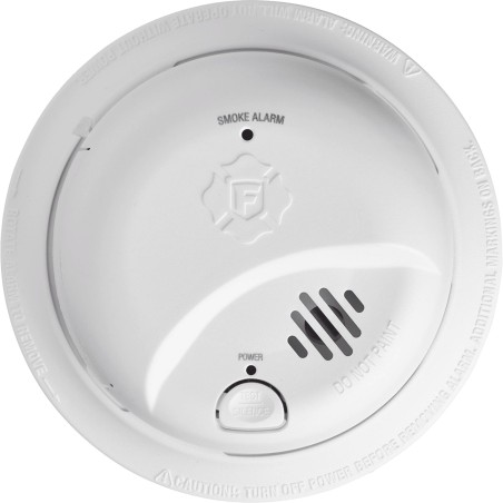 Detector de Humo Autónomo, No Requiere Panel, Con Botón para Silenciar, Sensor por Ionización