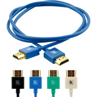 Cable HDMI Ultra Delgado Alta Velocidad con Ethernet - KRAMER C-HM/HM/PICO/BL-10