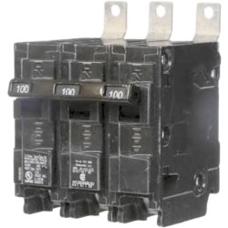 Interruptor automático atornillable tipo BL 3 polos, 100 amp.