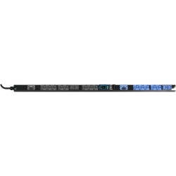 PDU Inteligente Enlogic / 24 Tomas (20) C13 + (4) C19 / 230 Vca Monofásico 32 A / 7.4 kVA / Medición por Entrada / 2 Bre