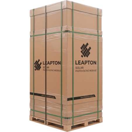 Pallet con 34 piezas de Módulo Solar LP210*210M66NB730W, 730 W BIFACIAL, 49.4 Vcc, Monocristalino TOPCon