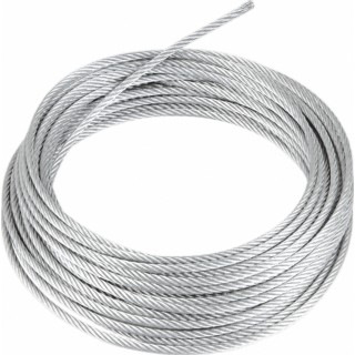 Rollo o carrete de 30 Metros de Retenida de 3/16" de Alta Resistencia, Galvanizado clase A.