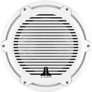 Subwoofer Náutico 12" (304.8 mm) / Rejilla Clásica Blanca / Deflector Infinito / 600 W RMS / Impedancia 4 &Omega; / Sens