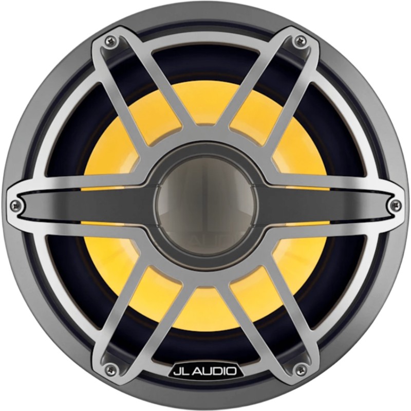 Subwoofer Náutico 12" / Deflector Infinito / 600 W RMS / 4 &Omega; / Iluminación LED Transflective™ / Rejilla Deportiva 