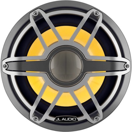 Subwoofer Náutico 12" / Deflector Infinito / 600 W RMS / 4 &Omega; / Iluminación LED Transflective™ / Rejilla Deportiva 
