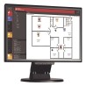 Monitor LED HD de 24 pulgadas con bocinas | LECOSYS
