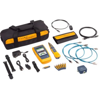 Kit de Comprobador de Cableado, Red y Wi-Fi Ethernet Industrial LinkIQ Duo / Rendimiento hasta 10 Gb/s / Análisis Wi-Fi 