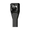 Cinchos de Nylon con Sistema de Autobloqueo Seguro / Color Negro / 4.8 × 400 mm / Paquete con 100 Piezas