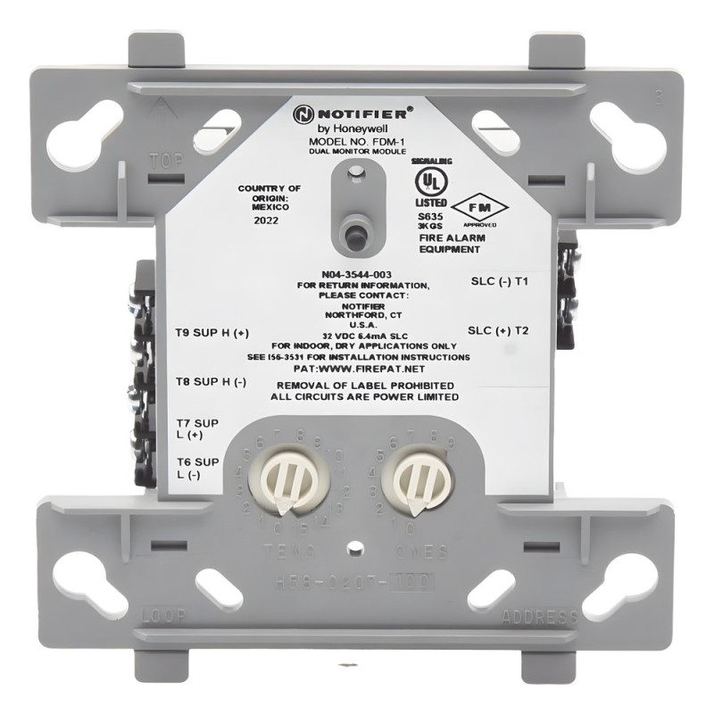 Módulo monitor dual direccionable con dos | LECOSYS