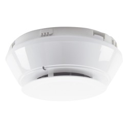 Detector de humo fotoeléctrico direccionable con prueba remota, para instalación en ductos con carcasa DNR