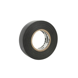 Cinta para aislar color negro 19 mm x  9 metros / Fabricada en PVC / Adhesivo acrílico.
