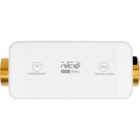 Válvula de Agua Inteligente / Medición Ultrasónica de Flujo, Presión y Temperatura / Wi-Fi y Bluetooth 5.0 / Rosca G1-1/