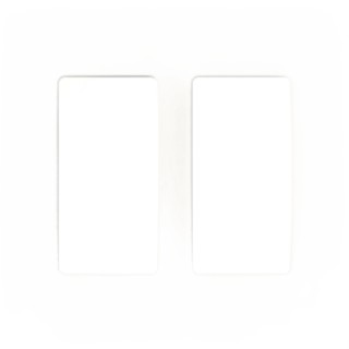 Placa de pared sin tornillos visibles de 2 | LECOSYS