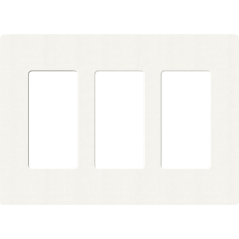 Placa de pared de 3 espacios sin tornillos | LECOSYS