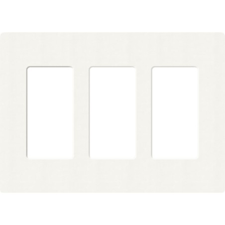 Placa de pared de 3 espacios sin tornillos | LECOSYS