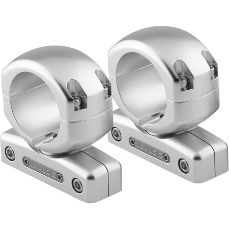 Soporte de Montaje para Altavoz de Torre / Montaje en Tubo Giratorio 2.5" (63.5 mm) / Par de Abrazaderas / Acero Inoxida