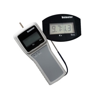 Voltímetro Digital para Cercas Eléctricas / Rango 200V-12000V / Pantalla LCD Digital / Sonda de Tierra Precisión / Encen