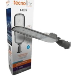 Luminaria LED Punta de Poste 100 W / 11 000 lm / 6 500 K Luz de Día / IP65 / Fotocelda Integrada / Protección 6 kV / Alu