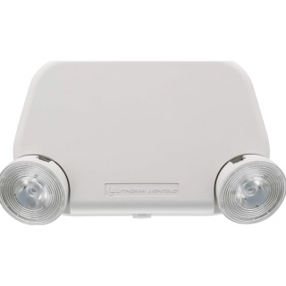 Luminaria de Emergencia LED de Perfil Bajo / 90 Minutos de Respaldo / Voltaje Dual 120-277 VCA / Gabinete Termoplástico 