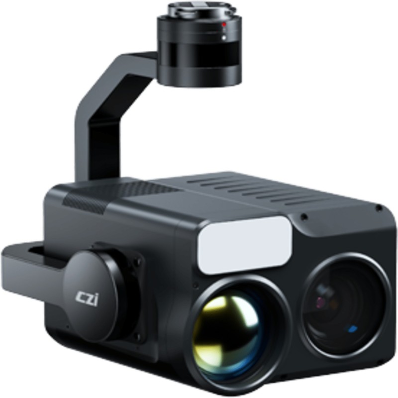 Cámara Dual Light C50N con IA, Visión Nocturna, Sensor Térmico 1K, Telémetro Láser 2 km, Zoom Óptico 25x, Puntero Láser 