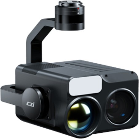 Cámara Dual Light C50N con IA, Visión Nocturna, Sensor Térmico 1K, Telémetro Láser 2 km, Zoom Óptico 25x, Puntero Láser 