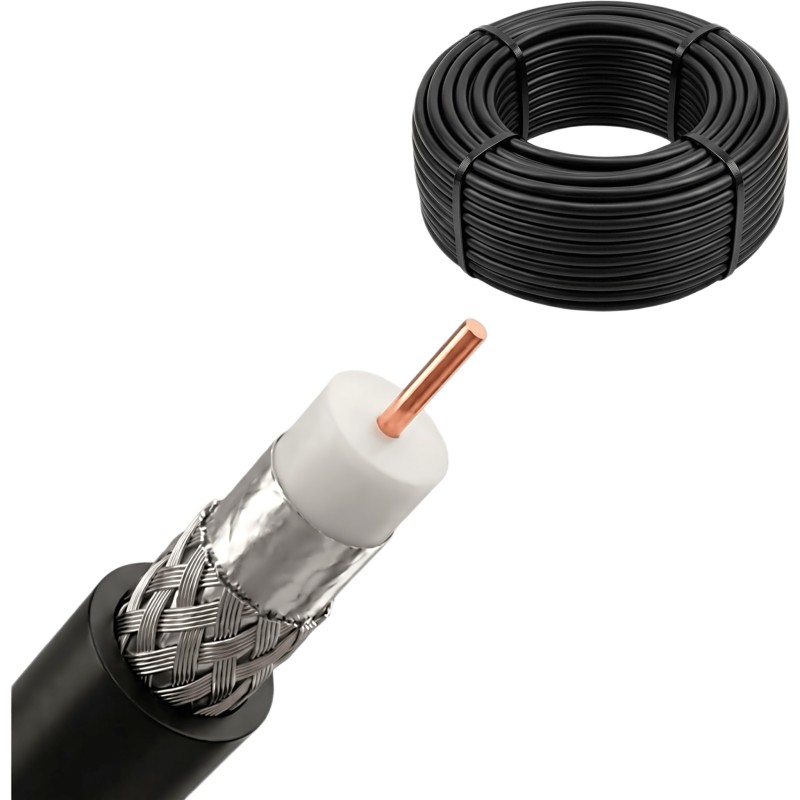 Rollo de 50 Metros de LP400 de 50 Ohms - LINKEDPRO LP400/50MTS