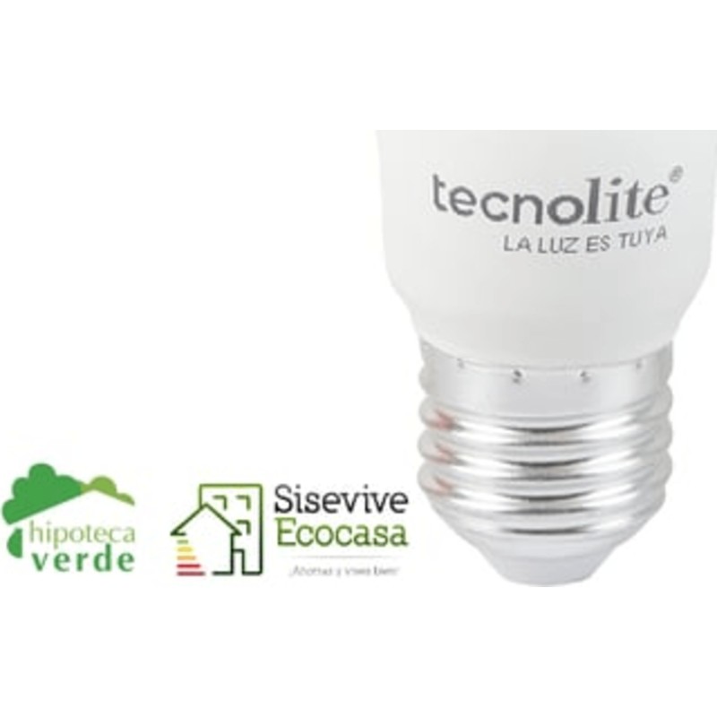 Foco LED A19 8.5 W / Base E27 / 800 lm / 6 500 K Luz de Día / IRC 80 / 15 000 h / No Atenuable