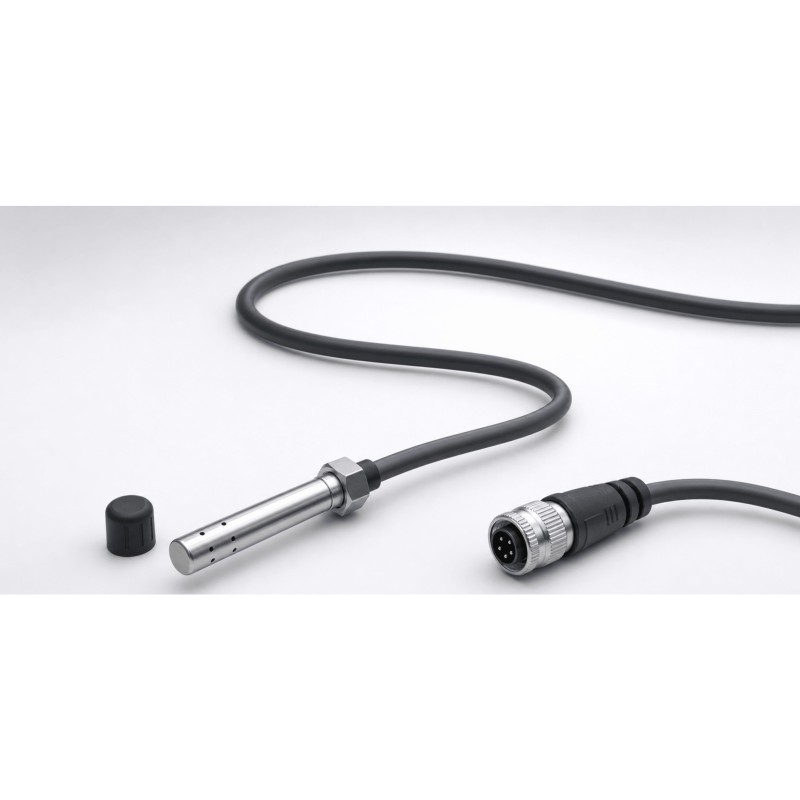 Sonda de Temperatura y Humedad / Chip Sensirion SHT41 / Exactitud ±0.2 °C y ±1.8 %RH / Rango -20 a 80 °C / Cápsula Acero