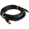 Cable NMEA 2000 Micro-C N2KEXT / 6 m (19.7 ft) / Calibre 18 AWG / Baja Pérdida / Recomendado para Backbone de Red
