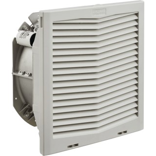 Ventilador con Filtro de Montaje Lateral HF13 / Flujo de Aire 149 CFM (253 m³/h) / 115 Vca / Gris Claro RAL 7035 / Insta