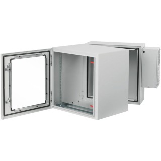 Gabinete Rack ProTek de Doble Bisagra con Puerta de Ventana / 48.54 x 27.56 x 36.02 in (1233 x 700 x 915 mm) / NEMA Type