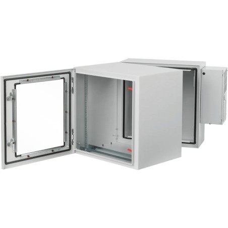 Gabinete Rack ProTek de Doble Bisagra con Puerta de Ventana / 48.54 x 27.56 x 36.02 in (1233 x 700 x 915 mm) / NEMA Type