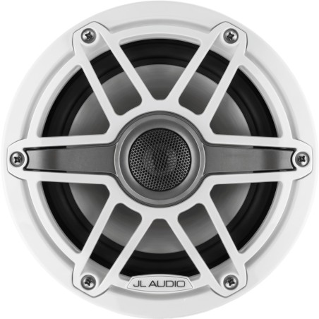 Bocinas Náuticas / 6.5" Coaxiales / 75 W RMS / Polipropileno con Mica / Tweeter Cúpula de Seda / Rejilla Deportiva Blanc