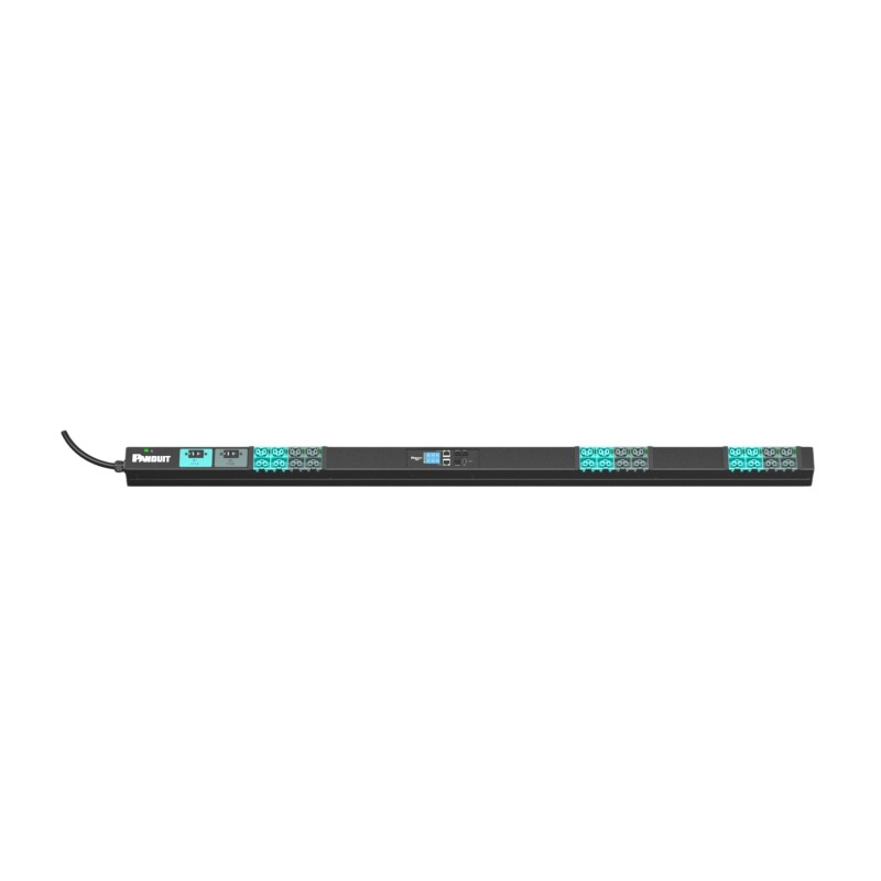 PDU EL2P Monitoreable y Switchable por Toma (MSPO) para Distribución de Energía, Enchufe de Entrada NEMA L6-30P, Con 12 