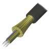 Cable de Fibra Óptica de 12 Hilos, Interior/Exterior, Tight Buffer, No Conductiva (Dieléctrica), Plenum, Multimodo OM4 5