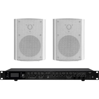 Amplificador de Audio con 2 Bocinas OL-5WT