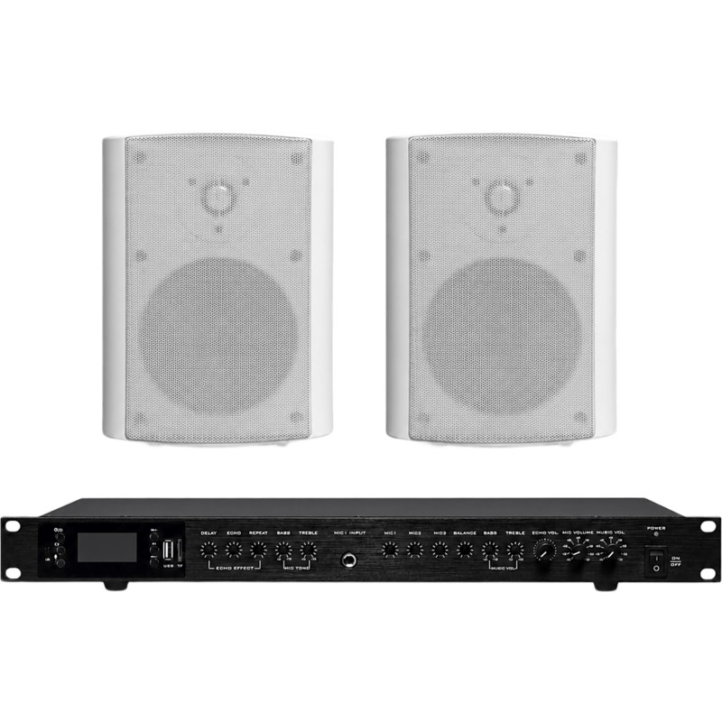 Amplificador de Audio con 2 Bocinas OL-5WT