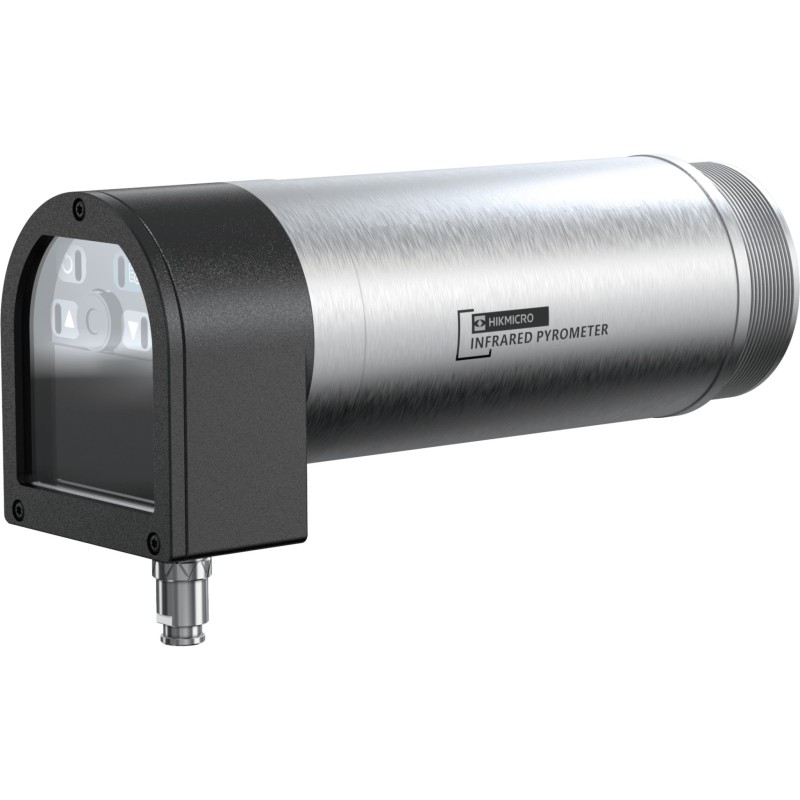 Pirómetro Industrial IP / Alta Temperatura 1000 °C a 3200 °C / Precisión ±0.3% / D:S 300:1 / IP65 / Pantalla OLED 2.4" /
