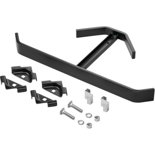 Kit de Soporte Esquinero, Para Unión de Escalerilla a 90º, de Acero, Color Negro